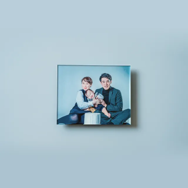 家族写真をプリントした Acrylic Panel(S size)
